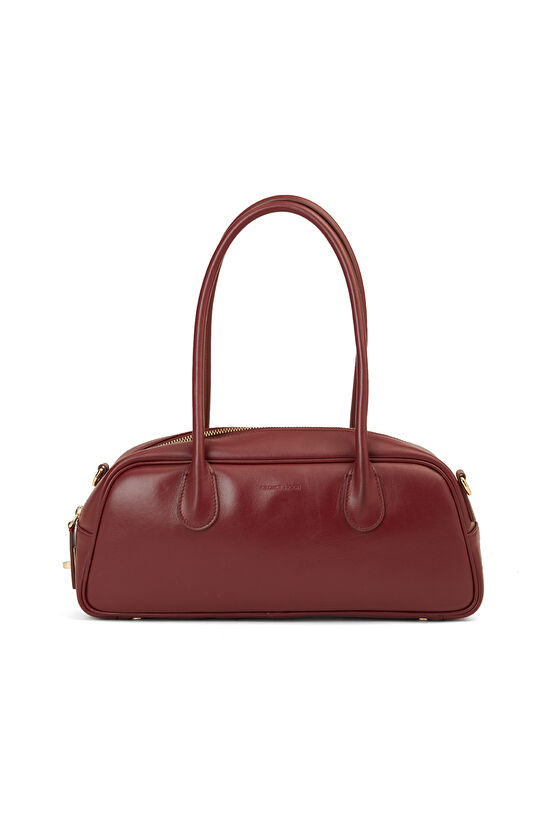 Bordo Kadın Deri Çanta