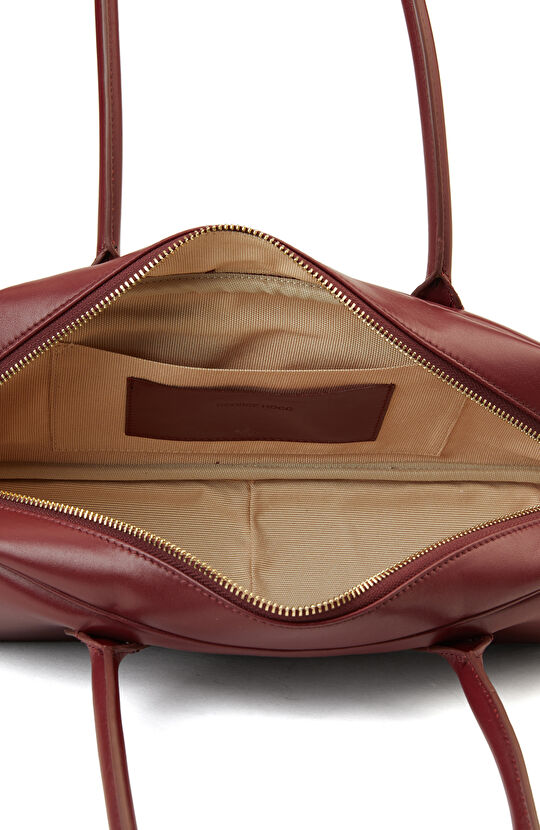 Bordo Kadın Deri Çanta