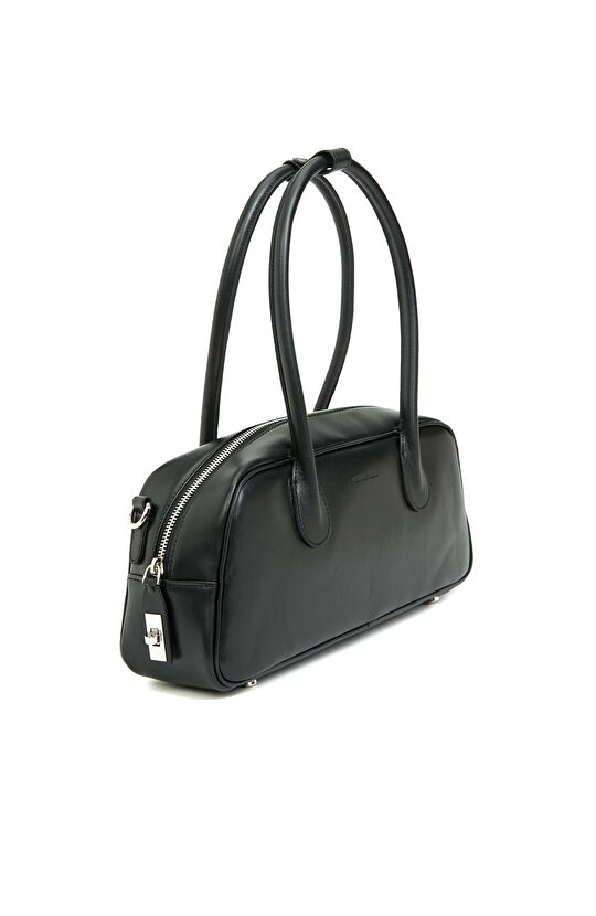 Siyah Kadın Deri Çanta