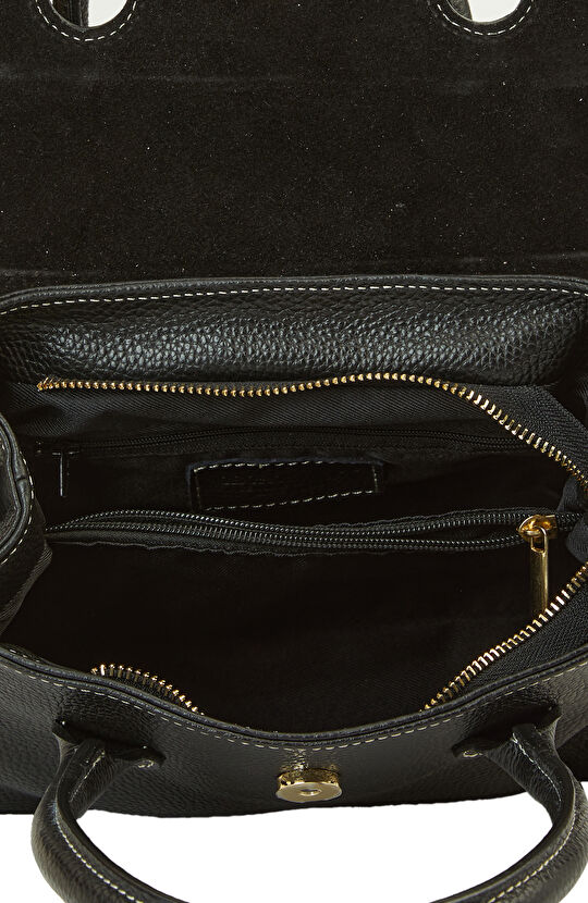 Siyah Kadın Deri Çanta