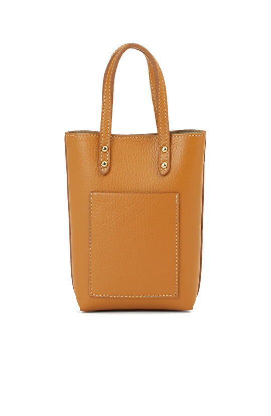 Taba Desenli Kadın Deri Postacı Çantası