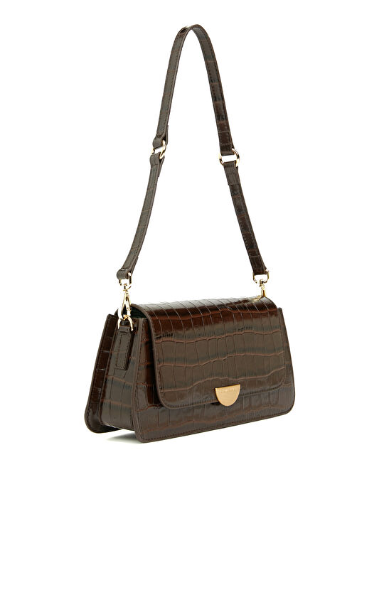 Kahverengi Kadın Deri Çanta