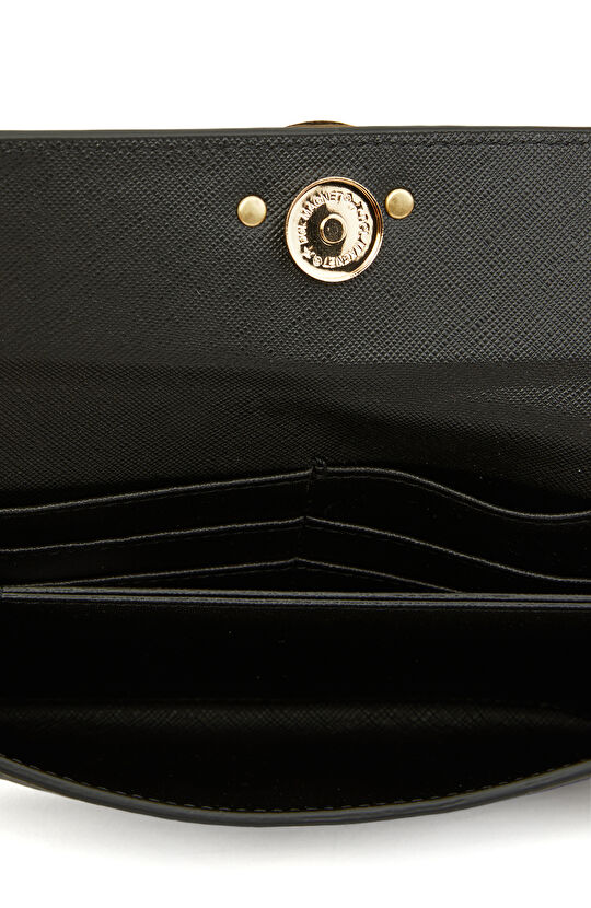 Siyah Kadın Deri Cüzdan