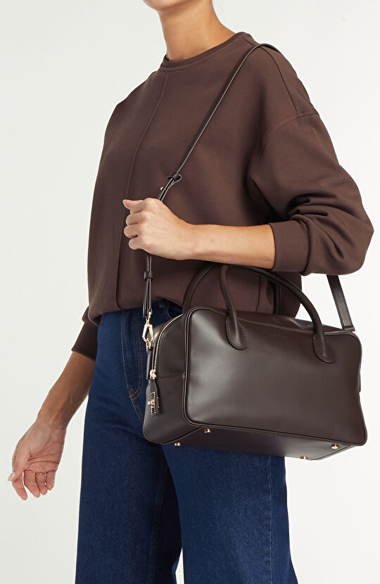 Acı Kahve Kadın Deri Çanta