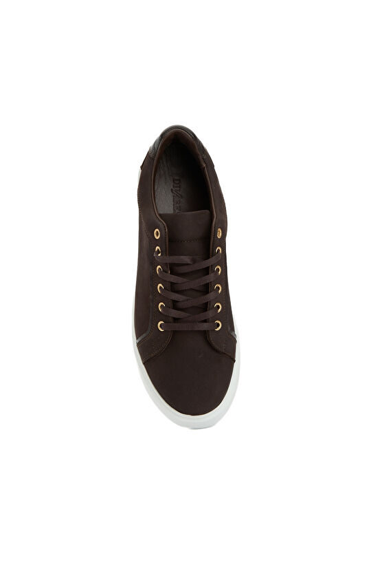 Acı Kahve Kadın Deri Sneaker