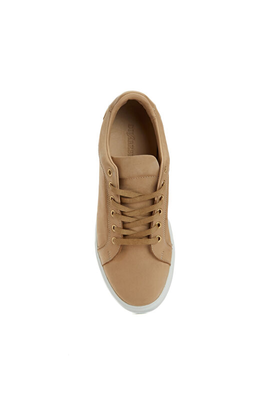 Kum Kadın Deri Sneaker