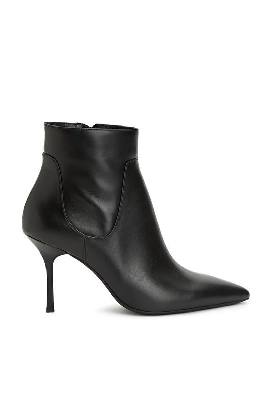 Siyah Kadın Topuklu Bot