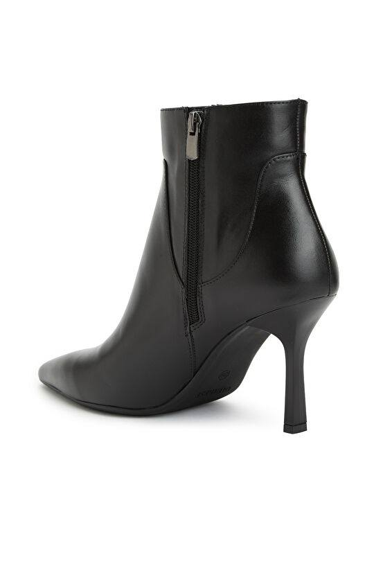 Siyah Kadın Topuklu Bot