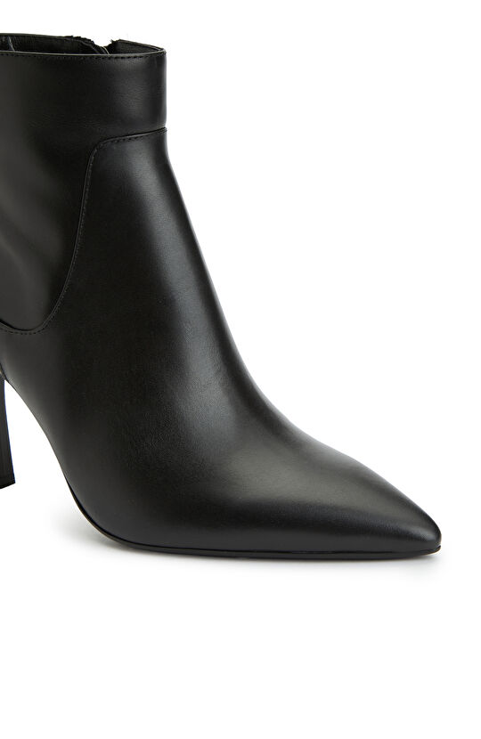 Siyah Kadın Topuklu Bot