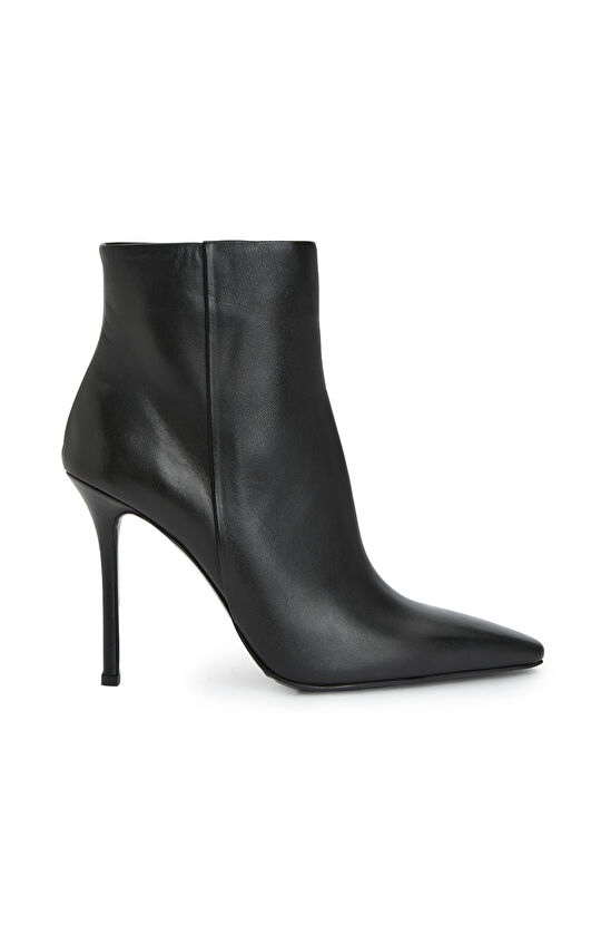 Siyah Kadın Deri Bot