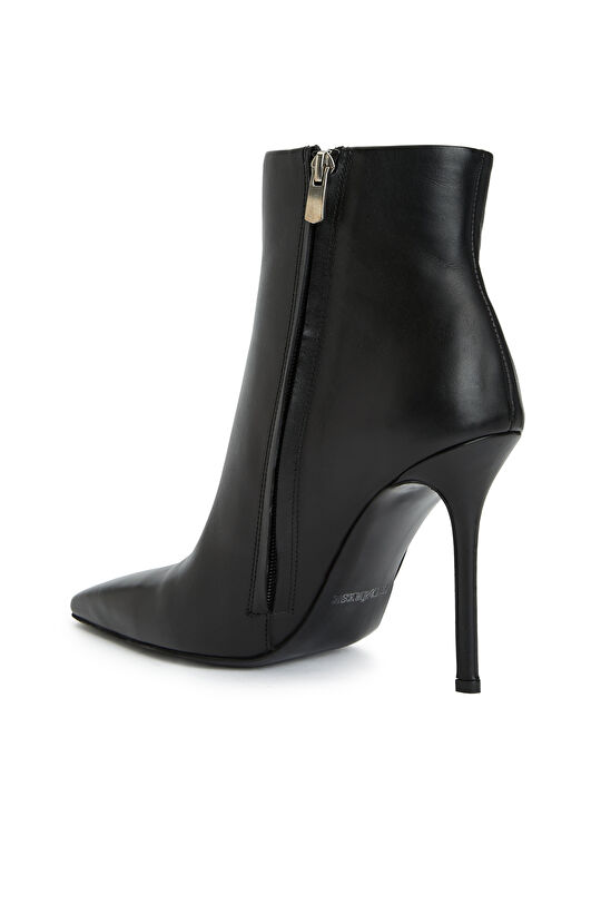 Siyah Kadın Deri Bot