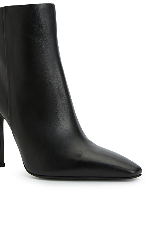 Siyah Kadın Deri Bot