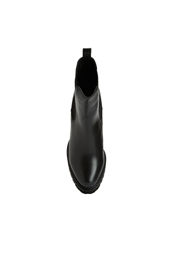 Siyah Kadın Deri Bot