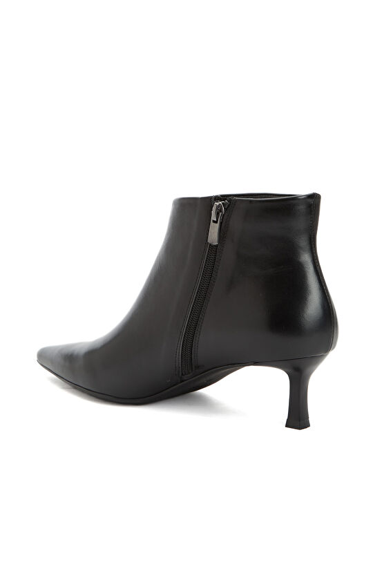Siyah Kadın Deri Bot