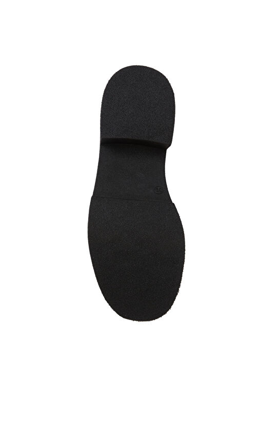 Siyah Kadın Chelsea Deri Bot