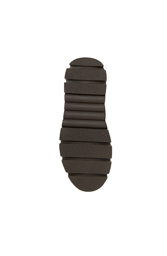 Kahverengi Kadın Yünlü Bot