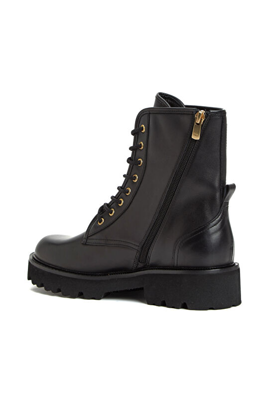 Siyah Kadın Süet Deri Bot