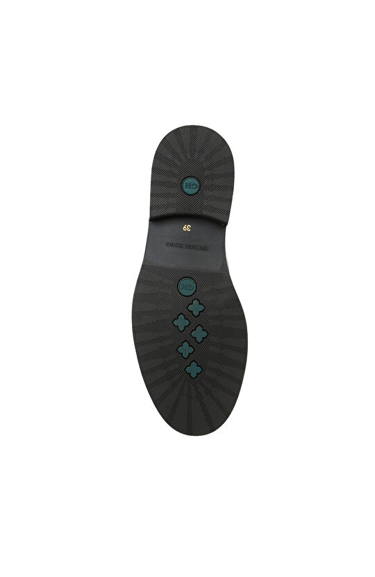 Siyah Kadın Deri Loafer