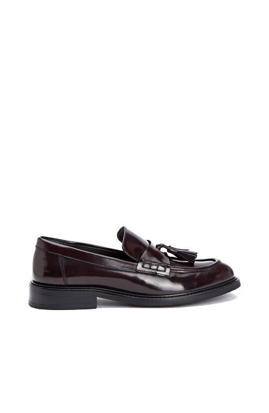 Vişne Kadın Deri Loafer