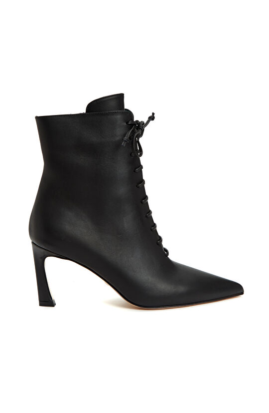 Siyah Kadın Deri Bot