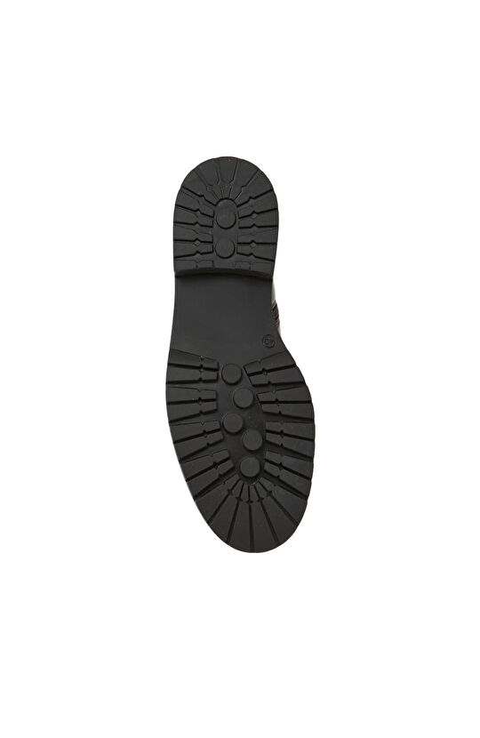 Kahverengi Kadın Deri Bot