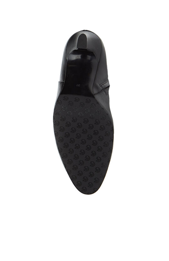 Siyah Kadın Deri Çizme