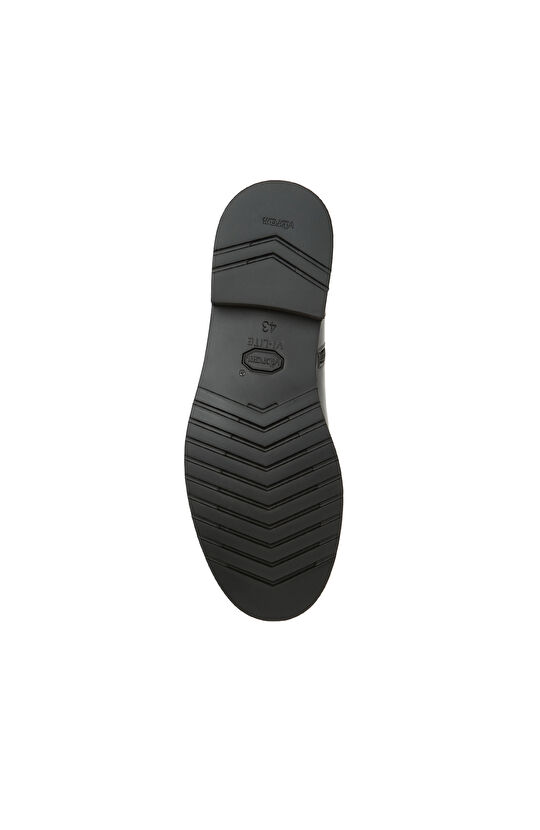 Siyah Erkek Chelsea Deri Bot