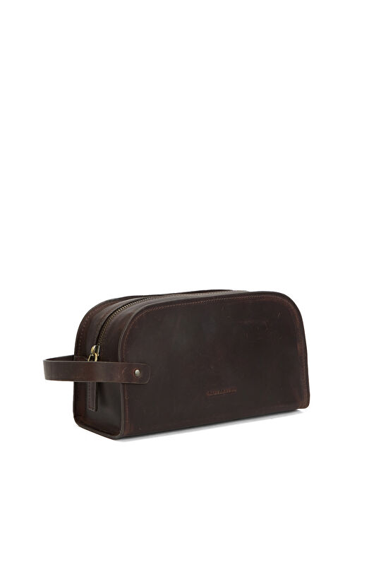 Kahverengi Erkek Deri El Çantası