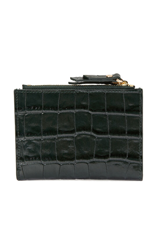 Yeşil Kadın Deri Cüzdan