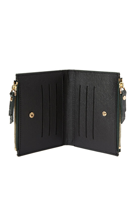 Yeşil Kadın Deri Cüzdan