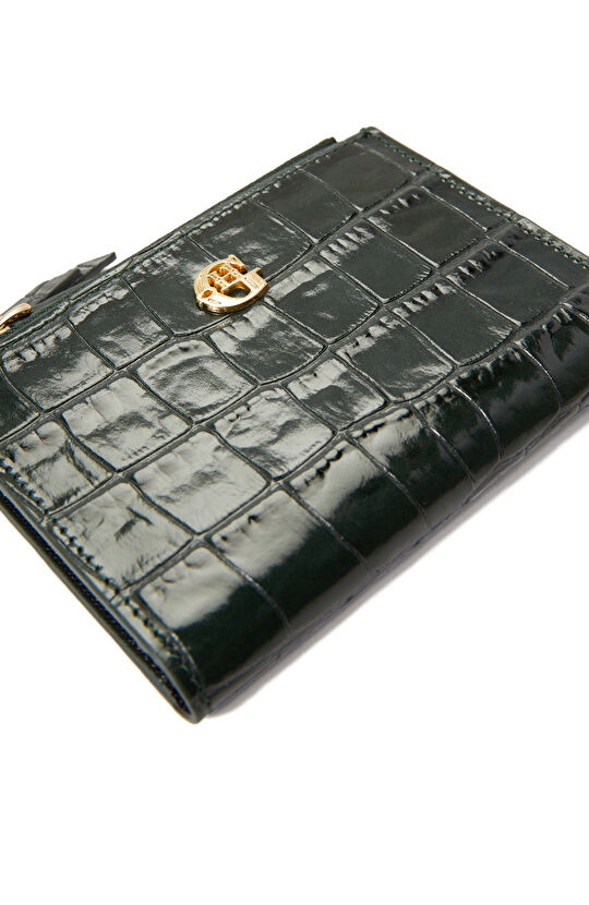 Yeşil Kadın Deri Cüzdan