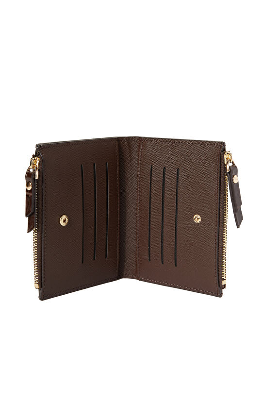 Kahverengi Kadın Deri Cüzdan