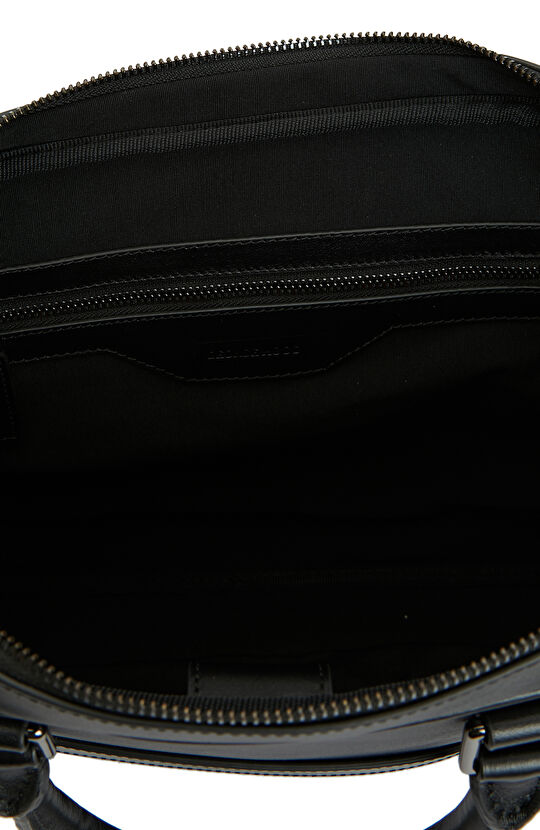 Siyah Erkek Deri Laptop Çantası