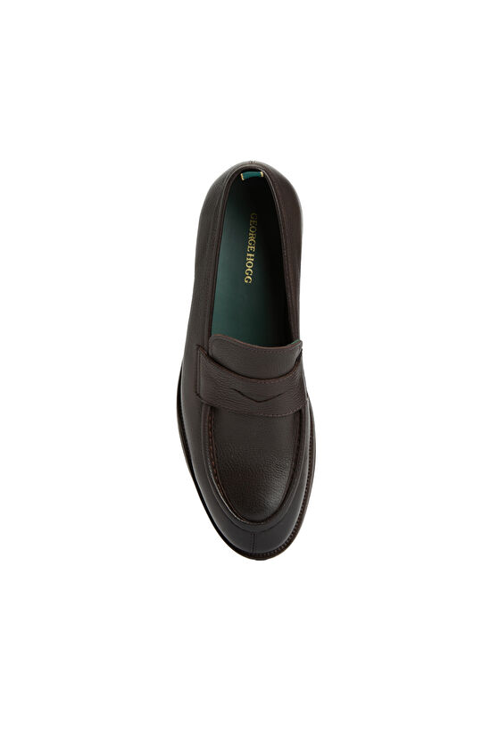 Kahverengi Erkek Deri Loafer