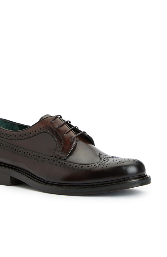 Kahverengi Erkek Deri Ayakkabı