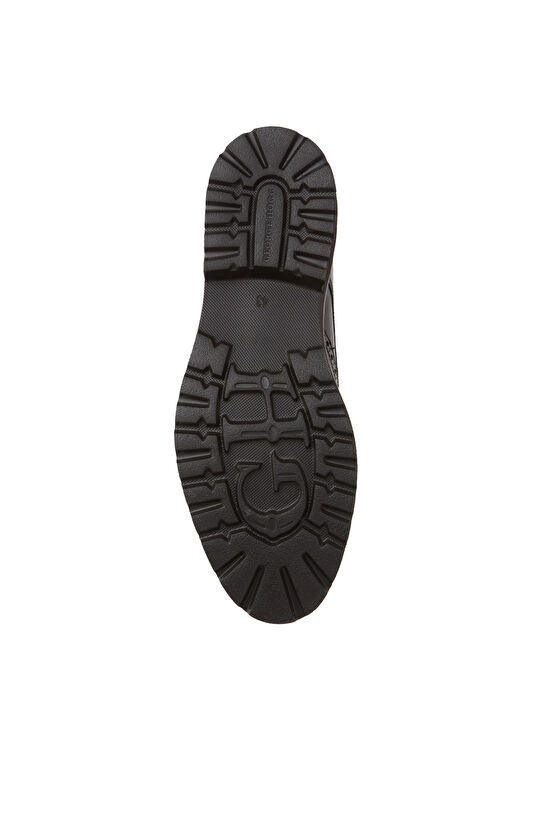 Kahverengi Toka Detaylı Erkek Deri Ayakkabı