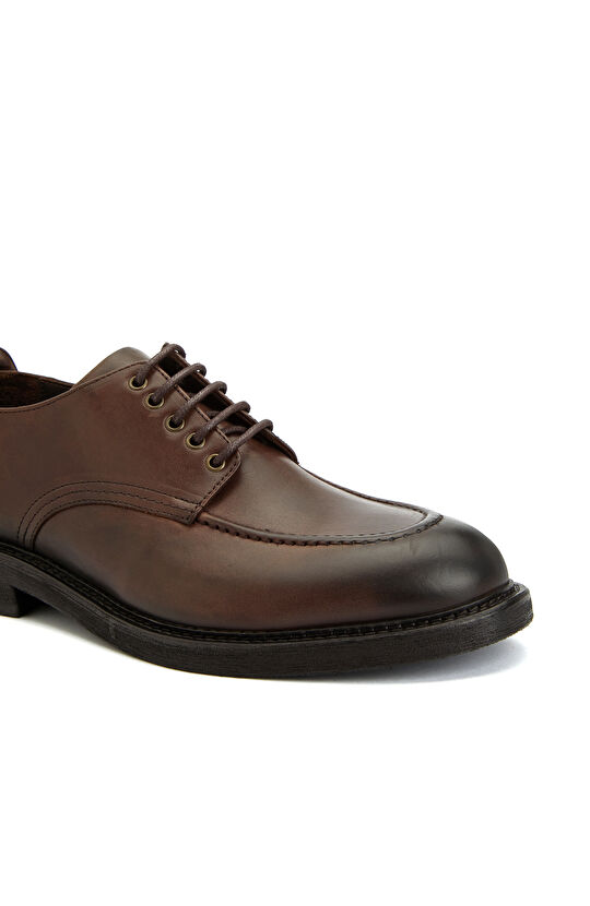 Kahverengi Erkek Deri Ayakkabı