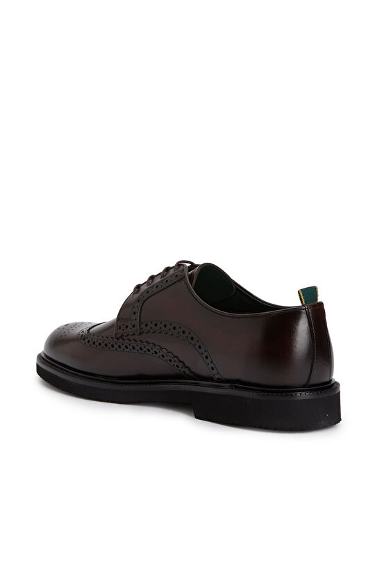 Kahverengi Erkek Deri Ayakkabı