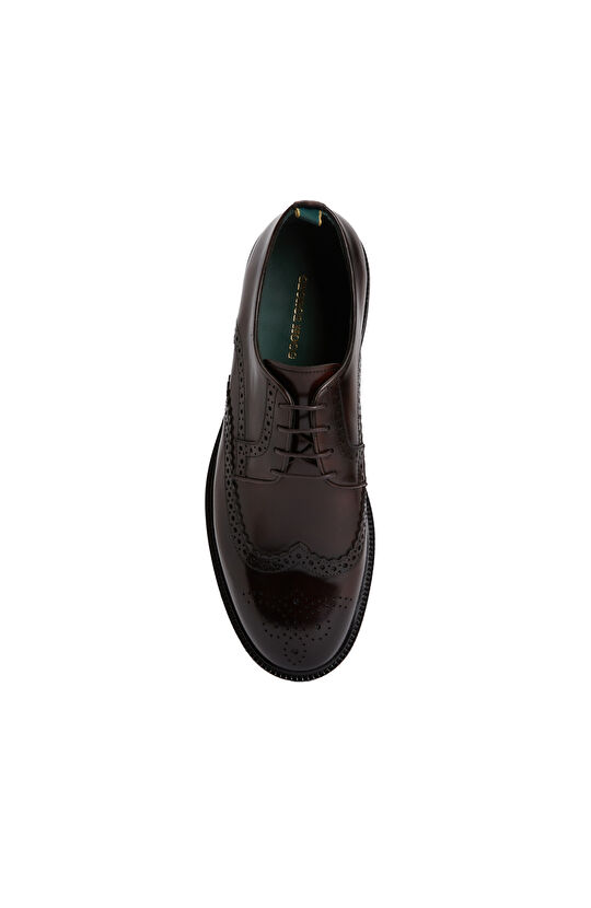 Kahverengi Erkek Deri Ayakkabı