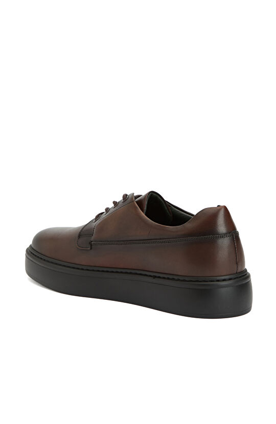 Kahverengi Erkek Deri Ayakkabı