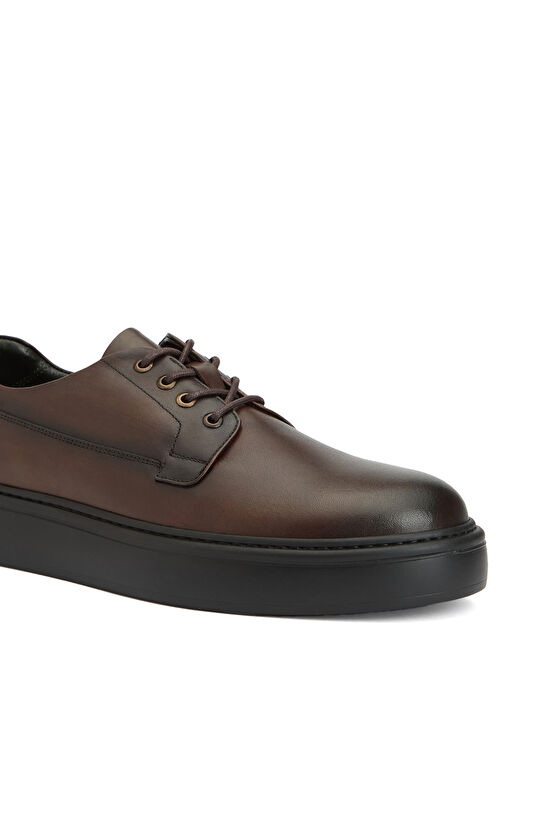 Kahverengi Erkek Deri Ayakkabı