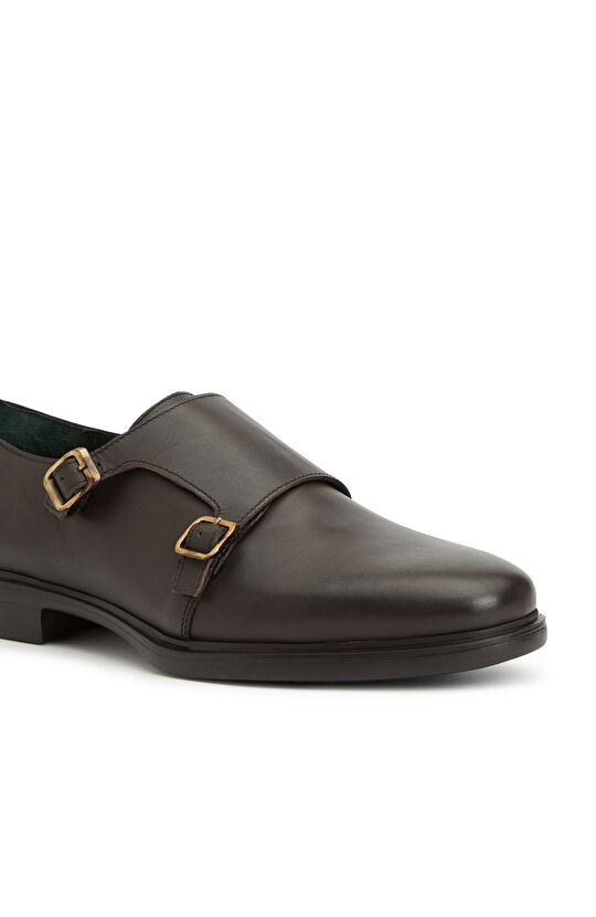 Kahverengi Erkek Deri Ayakkabı