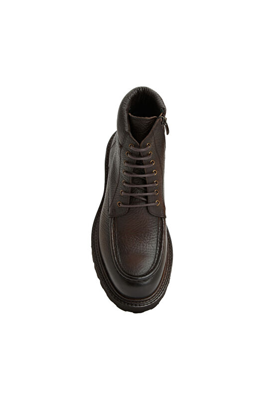 Kahverengi Erkek Deri Bot