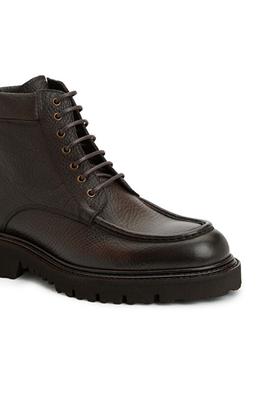 Kahverengi Erkek Deri Bot