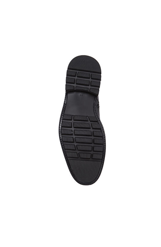 Black Men's Leather Lightweight Boots