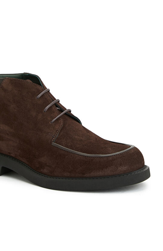 Kahverengi Erkek Süet Bot