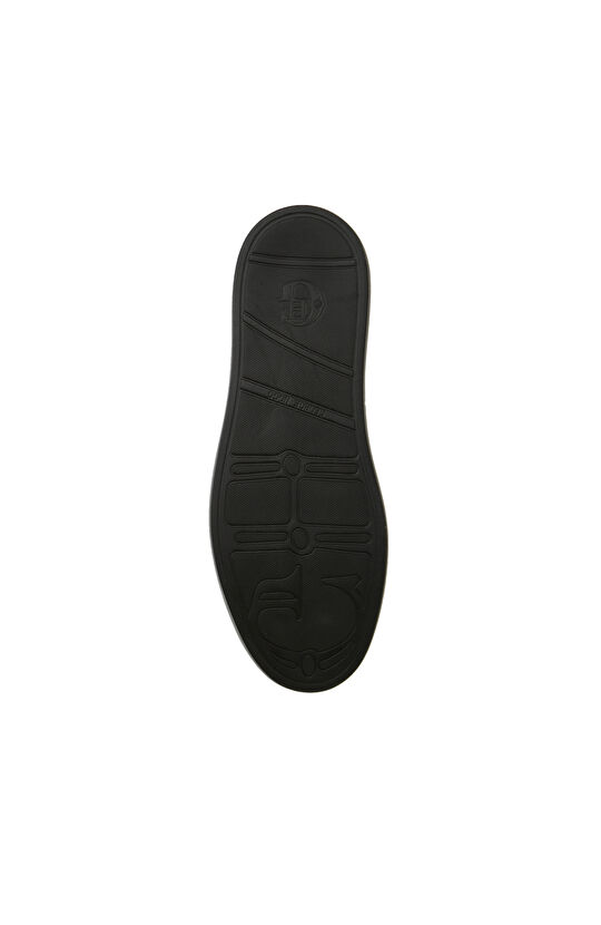 Antrasit Erkek Deri Sneaker