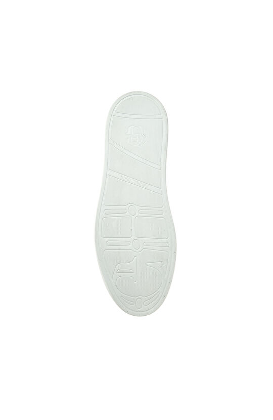 Beyaz Erkek Deri Sneaker