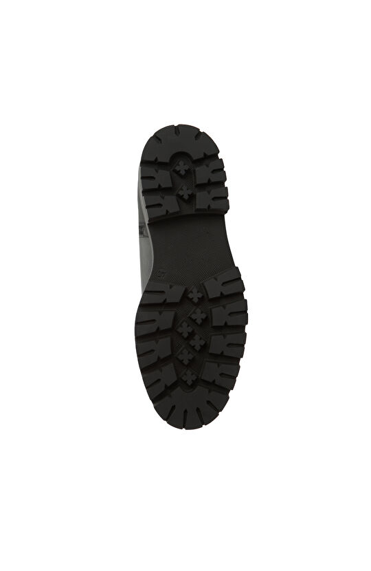 Siyah Kadın Deri Streç Çizme