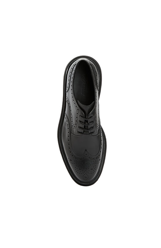 Siyah Erkek Deri Ayakkabı